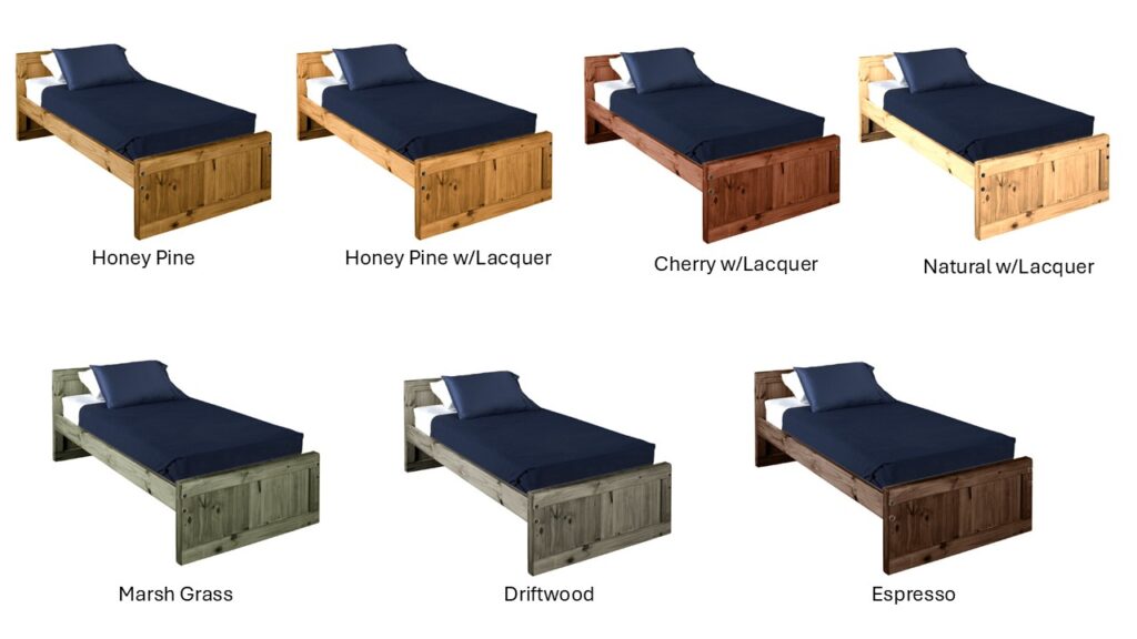 Single Panel End Classic Residential Contract Twin (07003)(Size:80"Lx42"Dx31"H) or Twin XL (07004)(Size:85"Lx42"Dx31"H)