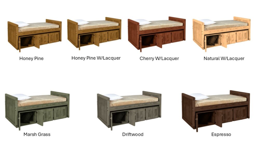 Classic Firehouse Panel End Bed Twin (07013)(Size:80"Lx42"Dx36"H) or Twin XL (07014)(Size:85"Lx42"Dx36"H)
