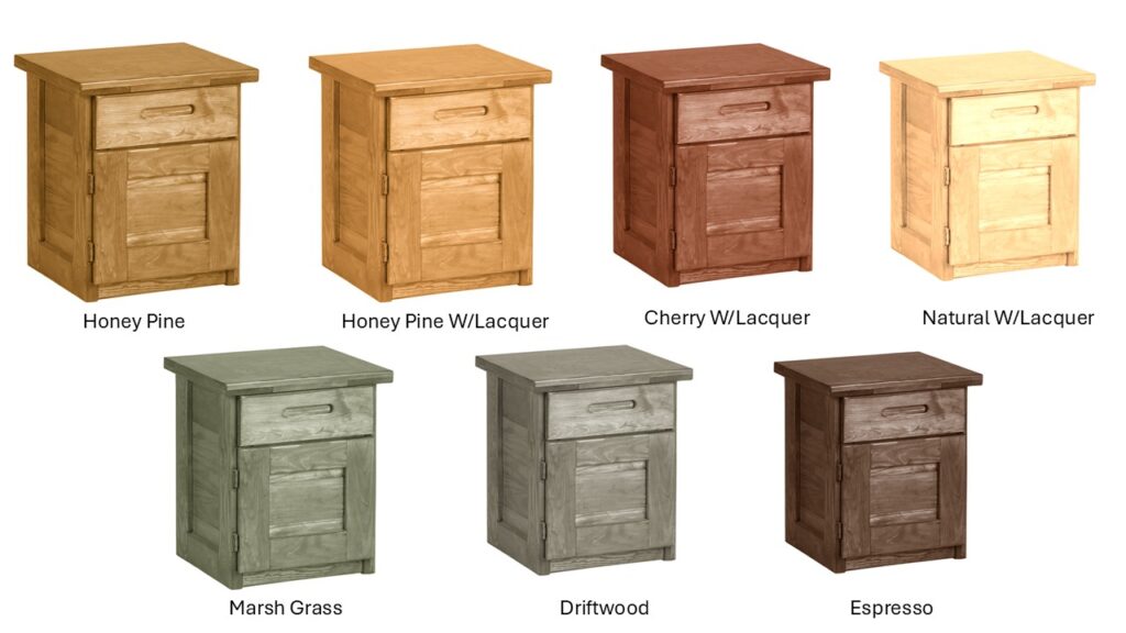 Classic Drawer Night Table with Door (02008)